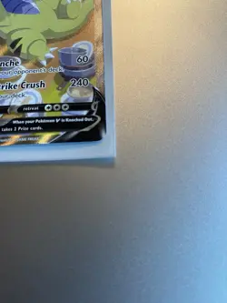 Pokemon TCG Tyranitar V (Alternate Full Art) 155/163 Swsh05: Battle Styles Holo - Image 5