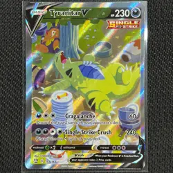 Tyranitar V 155/163 Alternate Full Art Pokemon Card English Battle Styles TCG - Image 1