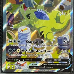 Tyranitar V 155/163 Alternate Full Art Pokemon Card English Battle Styles TCG - Image 3