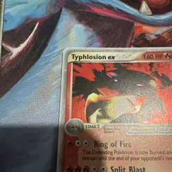 Pokemon TCG Typhlosion EX Sandstorm 2003 Holo Ultra Rare Card 99/100 - LP/EX - Image 5