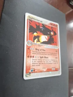 Pokemon TCG Typhlosion EX Sandstorm Holo Ultra Rare Card 99/100 LP/NM - Image 2