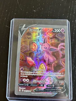 Pokemon TCG Espeon v 180/203 Evolving Skies Alt Art, Mint/Near Mint Condition - Image 1