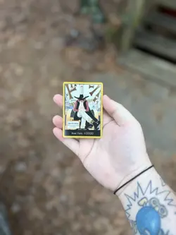 DON!! Card (Dracule Mihawk) (Gold) The Azure Sea's Seven Foil - Image 1
