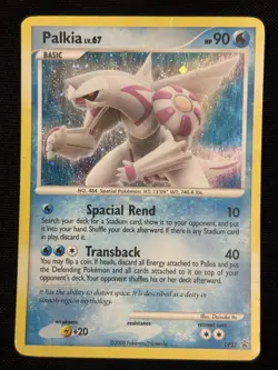 Palkia DP27 Diamond and Pearl Promos Heavily Played Pokemon Card - Image 1