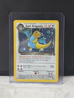 Pokemon TCG Dark Dragonite Holo Rare Card 5/82 LP Vintage - Image 1