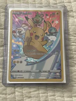 Pikachu SWSH020 SWSH: Sword & Shield Promo Cards Holo - Image 1