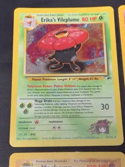 Vintage Pokemon Cards Rare Holo Lot WOTC Hitmonlee, Hitmonchan, Machamp MP/HP - Image 2