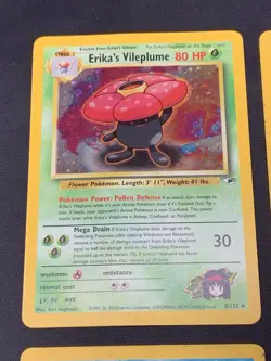 Vintage Pokemon Cards Rare Holo Lot Gym Heroes, Team Rocket, Fossil WOTC MP/HP - Image 2