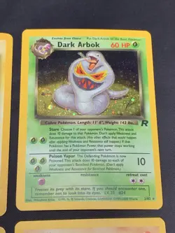 Vintage Pokemon Cards Rare Holo Lot Gym Heroes, Team Rocket, Fossil WOTC MP/HP - Image 4