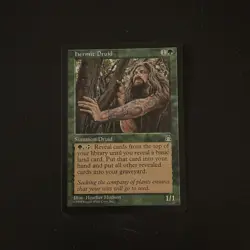 Magic The Gathering Stronghold Hermit Druid # Lightly played - Image 1