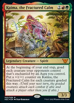 Kaima, the Fractured Calm [Kamigawa: Neon Dynasty Commander] Magic MTG - Image 1