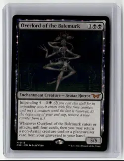 2024 MTG - Duskmourn: House of Horror - Overlord of the Balemurk Mythic Regular - Image 1