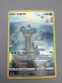 Pokemon Lapras GG05/GG70 Crown Zenith: Galarian Gallery Holo NM - Image 1
