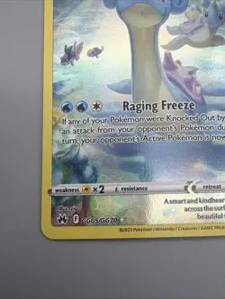 Pokemon Lapras GG05/GG70 Crown Zenith: Galarian Gallery Holo NM - Image 4