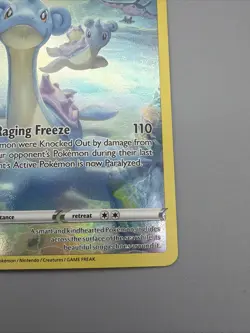Pokemon Lapras GG05/GG70 Crown Zenith: Galarian Gallery Holo NM - Image 5