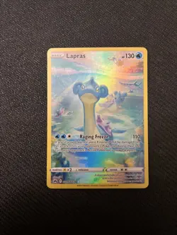 Pokemon Lapras GG05/GG70 Crown Zenith: Galarian Gallery Holo NM - Image 1