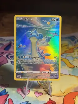 🌊 Pokemon Lapras GG05/GG70 Crown Zenith: Galarian Gallery Holo MINT ! 🌊 - Image 1
