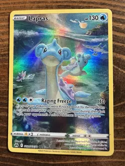 Lapras - GG05/GG70 - Pokemon Crown Zenith Galarian Gallery Holo Card LP/NM - Image 1