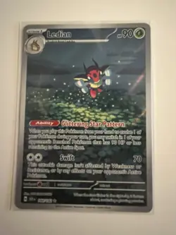 Ledian 144/142 Illustration Rare Holo Near Mint Condition Stellar Crown - Image 1