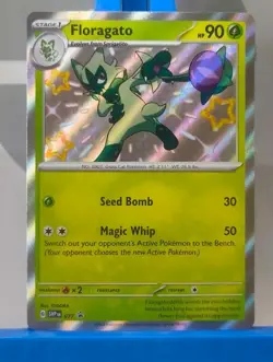 Floragato - SVP 077 Baby Shiny - Scarlet & Violet Black Star Promo - Pokemon TCG - Image 2