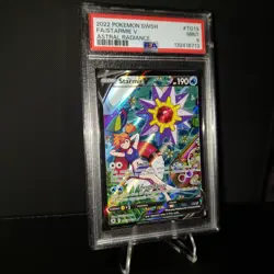 2022 Pokemon Sword & Shield Astral Radiance: #TG13 FA Starmie V PSA 9 MINT - Image 1