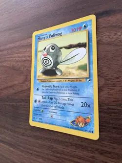 Pokemon TCG Misty's Poliwag Gym Heroes 87/132 Regular Unlimited Common LP - Image 4