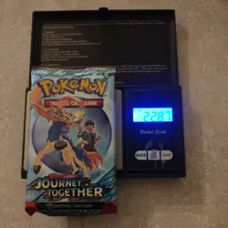 Heavy 22.87 Pokemon Tcg Journey Together Booster Pack Factory Sealed New - Image 1
