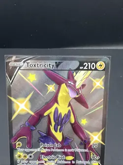 Pokemon TCG Toxtricity V SV112/122 Shining Fates Shiny Vault NM - Image 3