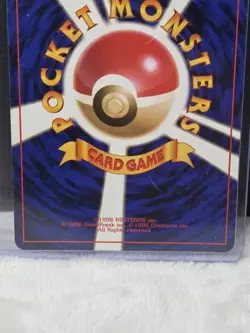 Pokemon TCG Dark Mewtwo Japanese Challenge From Darkness Set Holo #150 Card LP - Image 5