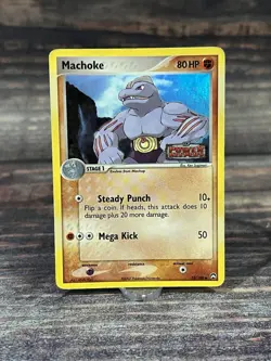 Machoke 33/108 Reverse Holo Uncommon EX Power Keepers Stamped HP - Image 1