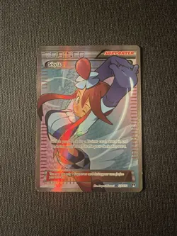 Pokemon TCG Skyla Full Art 122/122 Breakpoint Ultra Rare Holo - LP - Image 1