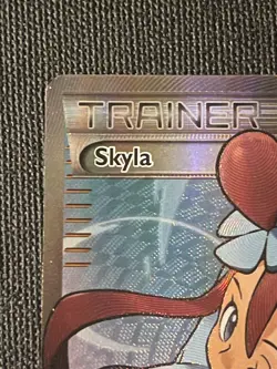 Pokemon TCG Skyla Full Art 122/122 Breakpoint Ultra Rare Holo - LP - Image 2