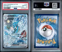 2024 Pokemon SV Black Star Promo SVP Kingdra ex #131 Special Illustration PSA 10 - Image 3