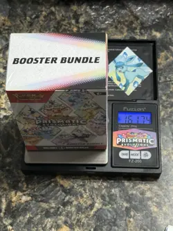 Pokemon TCG-HEAVY 161.74 gram Prismatic Evolutions Booster Bundle New Sealed - Image 3