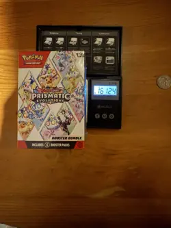Pokemon TCG-HEAVY 161.24 gram Prismatic Evolutions Booster Bundle New Sealed - Image 1