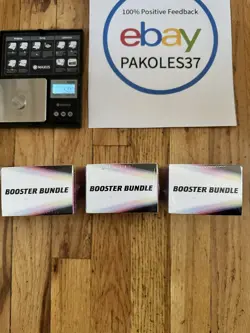 Prismatic Evolutions Booster Bundle HEAVY Lot of 3 Pokemon TCG Possible God Pack - Image 5