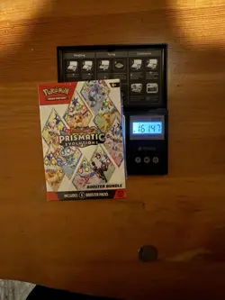 Pokemon TCG-HEAVY 161.47 gram Prismatic Evolutions Booster Bundle New Sealed - Image 1