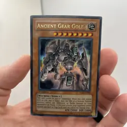 Ancient Gear Golem TLM-EN006 1st Edition Ultra Rare Yugioh - Image 1