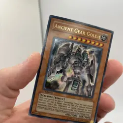 Ancient Gear Golem TLM-EN006 1st Edition Ultra Rare Yugioh - Image 2