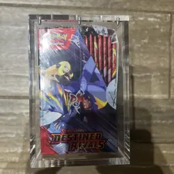 Destined Rivals Booster Box 36 Packs Factory Sealed + Acrylic Case Pokemon TCG - Image 5