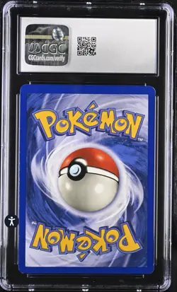 Pokemon Jungle 1/64 Clefable 1999 Colorless Holo Rare CGC 8 NM/MINT - Image 3