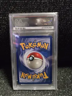 PSA 8 Mint Pokemon 1999 Unlimited Holo Clefable Jungle No Symbol Error #1 Rare! - Image 2