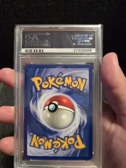 PSA 8 Mint Pokemon 1999 Unlimited Holo Clefable Jungle No Symbol Error #1 Rare! - Image 4