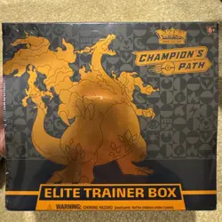 Pokemon TCG Sword & Shield CHAMPION'S PATH Elite Trainer Box ETB Sealed - Image 1
