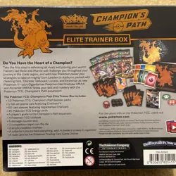 Pokemon TCG Sword & Shield CHAMPION'S PATH Elite Trainer Box ETB Sealed - Image 3