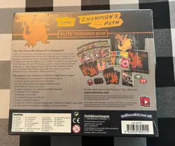New Pokemon TCG Sword & Shield CHAMPION'S PATH Sealed Elite Trainer Box ETB - Image 2