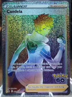 2022 Pokemon GO Candela Secret Rare Holo 083/078 Unplayed 🔥 - Image 1