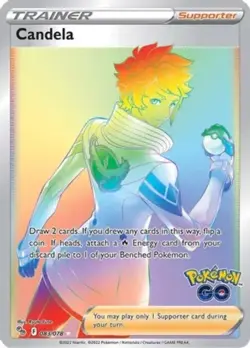 Candela (Full Art) - 083/078 - Secret Rare - NM - Pokemon Go - Image 1