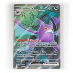Pokemon - Team Rocket's Crobat ex - 217/182 - SV Destined Rivals - Full Art - Image 1