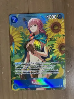 One Piece TCG Royal Blood OP-10 - Rebecca SR Alt Art Parallel OP10-058⚓ - Image 1